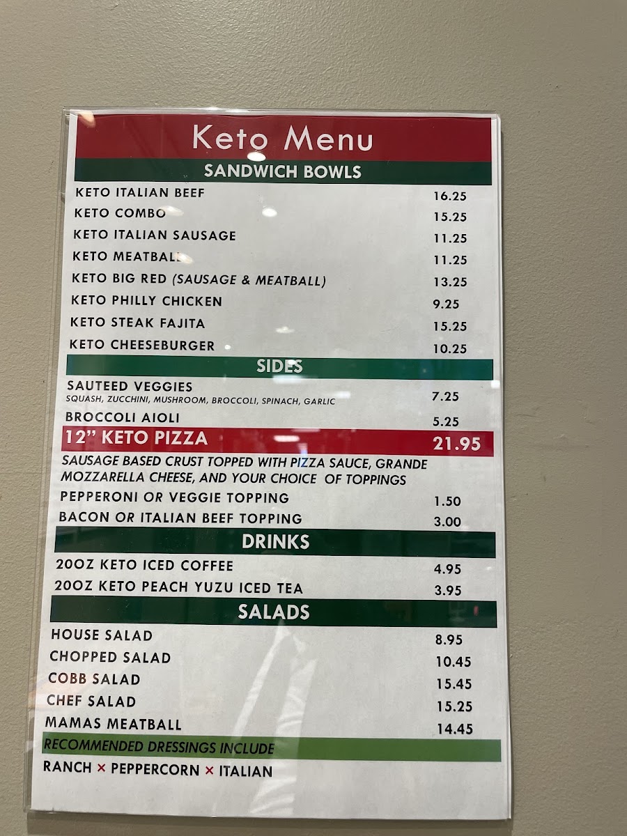 Fabulous Freddies Italian Eatery Menu - Image 4